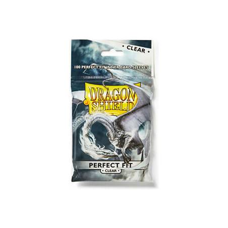 DRAGON SHIELD PERFECT FIT CLEAR/CLEAR 100 PIECES