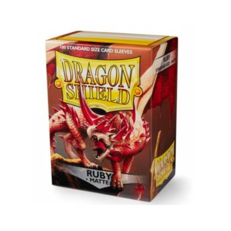 DRAGON SHIELD MATTE RUBY