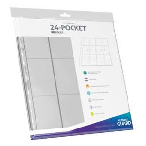 ULTIMATE GUARD 24-POCKET TRANSPARENT