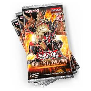 YU-GI-OH ! DISPLAY HERITAGE DE LA DESTRUCTION