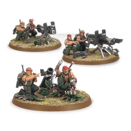 WARHAMMER : CATACHAN HEAVY WEAPON SQUAD