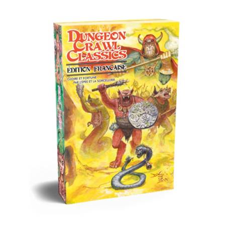 DUNGEON CRAWL CLASSICS-COUVERTURE SOUPLE FR