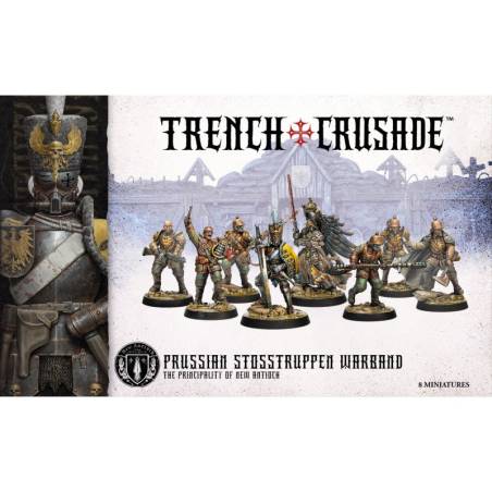 TRENCH CRUSADE : PRUSSIAN STOSSTRUPPEN WARBAND- EN