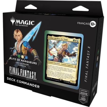 MTG : FINAL FANTASY DECK COMMANDER : BLITZ DE MARQUEURS FR