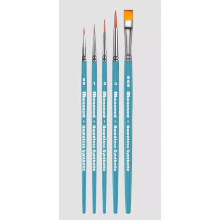 PRO ACRYL DAUNTLESS SYNTHETIC - 5 BRUSHES