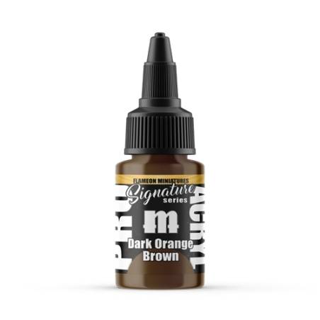 PRO ACRYL SIGNATURE SERIES - DARK ORANGE BROWN