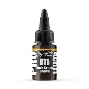 PRO ACRYL SIGNATURE SERIES - DARK GREEN BROWN