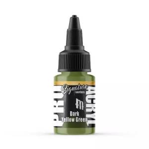 PRO ACRYL SIGNATURE SERIES - DARK YELLOW GREEN 