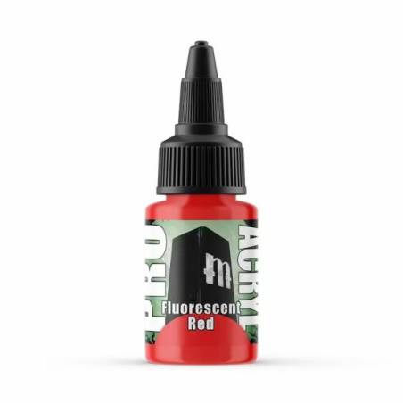 PRO ACRYL - FLUORESCENT RED
