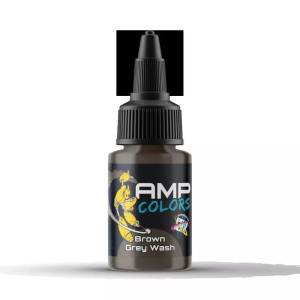 PRO ACRYL AMP COLORS - BROWN GREY WASH