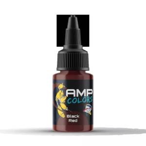 PRO ACRYL AMP COLORS - BLACK RED