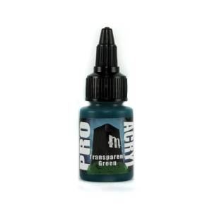 PRO ACRYL - TRANSPARENT GREEN