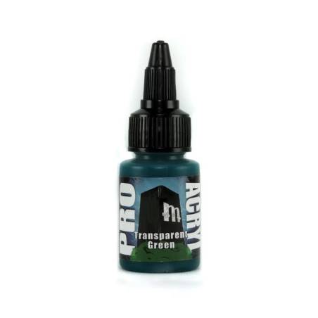 PRO ACRYL - TRANSPARENT GREEN
