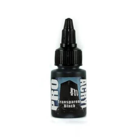 PRO ACRYL - TRANSPARENT BLACK