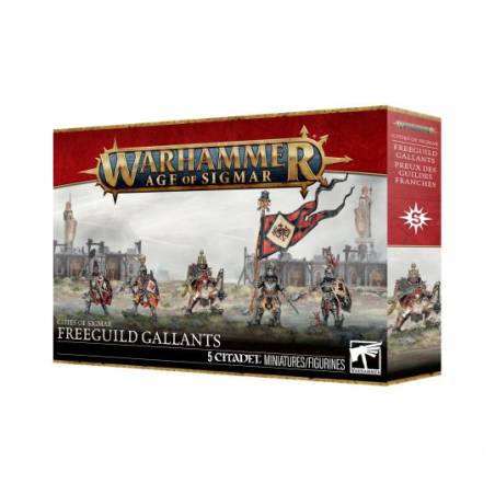 WARHAMMER AGE OF SIGMAR - CITIES OF SIGMAR : FREEGUILD GALLANTS
