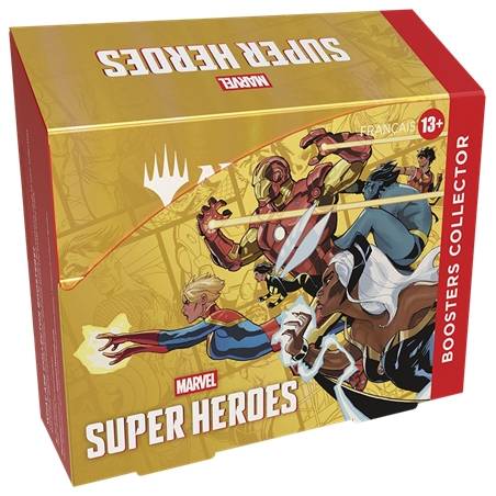 MTG : MARVEL SUPER HEROES DISPLAY COLLECTOR FR