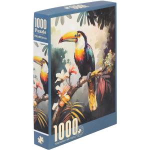 PUZZLE 1000 PIECES 700 X 500 MM PERROQUET