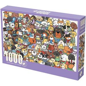 PUZZLE 1000 PIECES 700 X 500 MM VIOLET