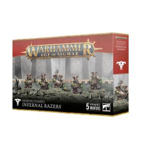 WARHAMMER AGE OF SIGMAR - HELSMITHS OF HASHUT - INFERNAL RAZERS