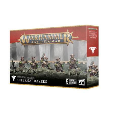 WARHAMMER AGE OF SIGMAR - HELSMITHS OF HASHUT - INFERNAL RAZERS