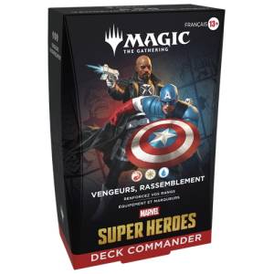 MTG : MARVEL SUPER HEROES DECK COMMANDER - VENGEURS, RASSEMBLEMENT FR