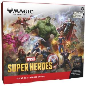 MTG : MARVEL SUPER HEROES SCENE BOX HEROES UNITED FR