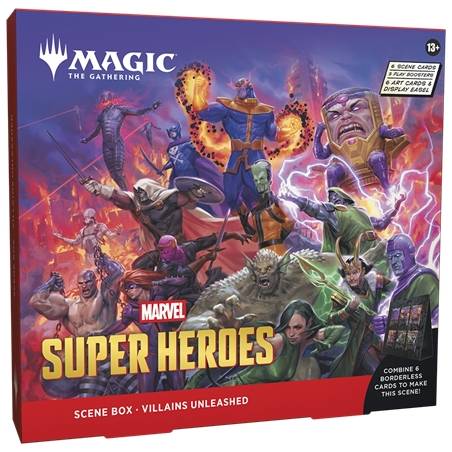 MTG : MARVEL SUPER HEROES SCENE BOX VILLAINS UNLEASHED FR