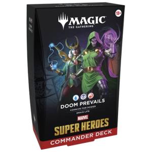 MTG : MARVEL SUPER HEROES DECK COMMANDER - DOOM PREVAILS EN