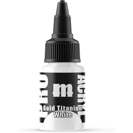 PRO ACRYL - BOLD TITANIUM WHITE 
