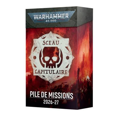 WARHAMMER 40K - SCEAU CAPITULAIRE : PILE DE MISSIONS FRANCAIS