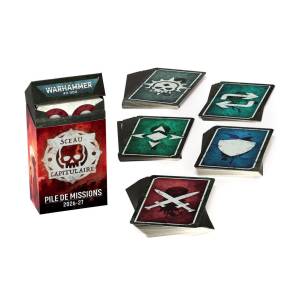 WARHAMMER 40K - SCEAU CAPITULAIRE : PILE DE MISSIONS FRANCAIS