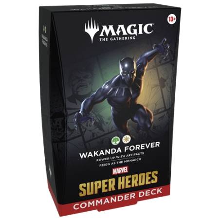 MTG : MARVEL SUPER HEROES DECK COMMANDER - WAKANDA FOREVER EN