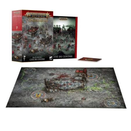 WARHAMMER AGE OF SIGMAR - SPEARHEAD - PACK DE JEU CITE DE CENDRE