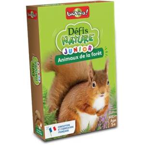 DEFIS NATURE JUNIOR ANIMAUX DE LA FORET