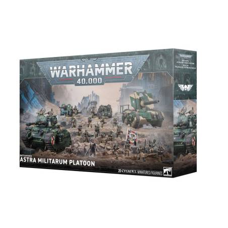 WARHAMMER 40K : BATTLEFORCE - ASTRA MILITARUM PLATOON