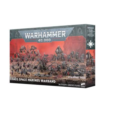WARHAMMER 40K : BATTLEFORCE - CHAOS SPACE MARINE WARBAND