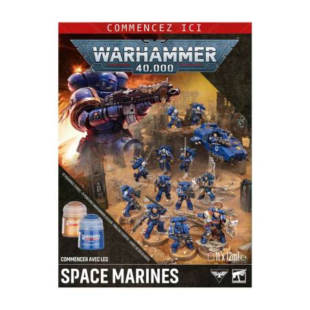 WARHAMMER 40K : COMMENCER AVEC LES SPACE MARINES