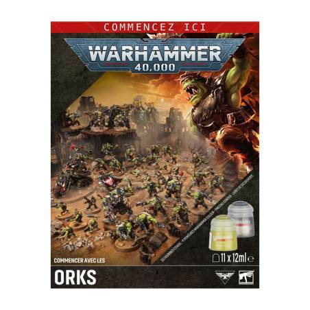 WARHAMMER 40K : COMMENCER AVEC LES ORKS