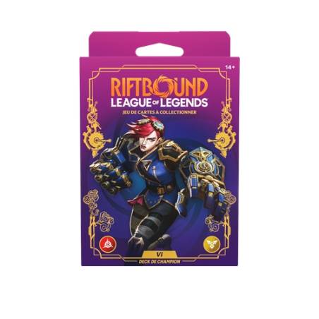 RIFTBOUND SET 3 : DECK DE CHAMPION VI FR