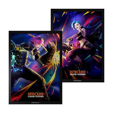 RIFTBOUND SET 4 : VENDETTA 100 ART SLEEVES VI JINX
