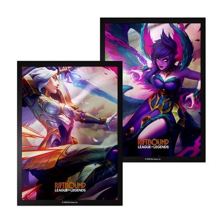 RIFTBOUND SET 4 : VENDETTA 100 ART SLEEVES KAYLE MORGANA