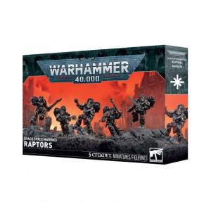 WARHAMMER 40K : CHAOS SPACE MARINES - RAPTORS ( NEW ) 