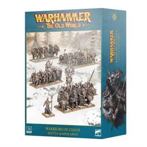 WARHAMMER THE OLD WORLD : WARRIORS OF CHAOS - BATTLE MARCH ARMY