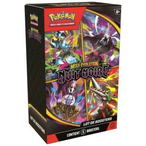 POKEMON ME05 - NUIT NOIRE BUNDLE 6 BOOSTERS 