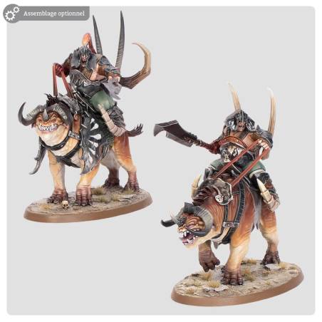 WARHAMMER AGE OF SIGMAR : OGOR MAWTRIBES- MAULBEAST RAIDERS