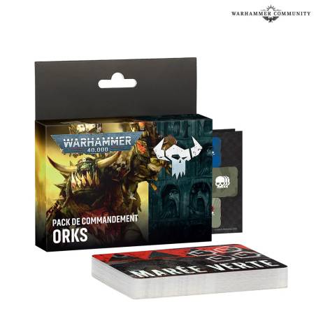 WARHAMMER 40K : CARTES TECHNIQUES ORKS