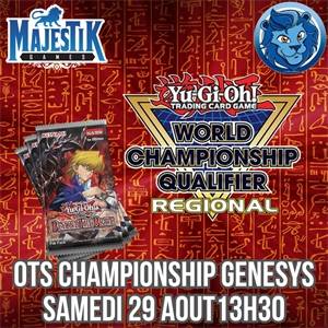 YU-GI-OH - TOURNOI WORLD CHAMPIONSHIP 2026 REGIONAL - SAMEDI 29 AOUT