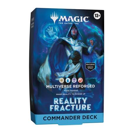 MTG : REALITE FRACTURE COMMANDER DECK MULTIVERSE REFORGED EN