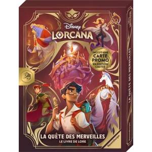 LORCANA - LA QUÊTE DES MERVEILLES : LE LIVRE DE LORE