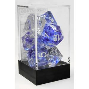 SET COMPLET NEBULA BLEU FONCÉ/BLANC
